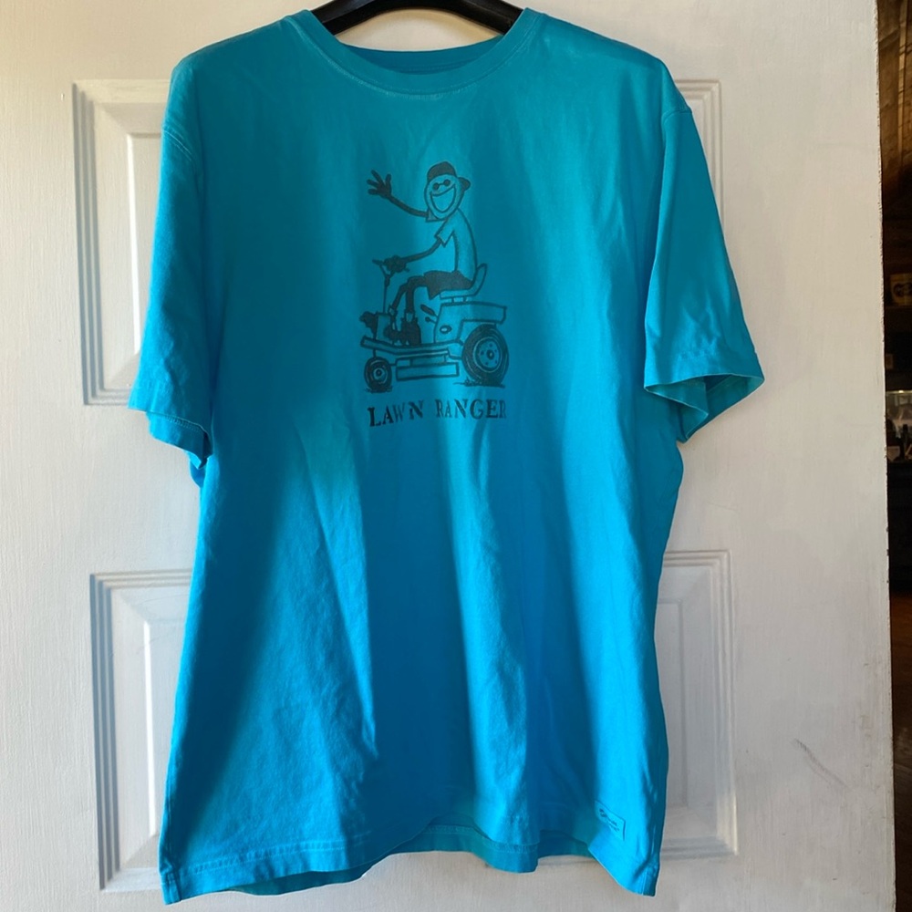 NWOT Life is Good Lawn Ranger Tee - Size XL